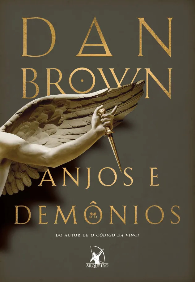 Livro Anjos E Demônios de Dan Brown Livro 1 Capa mole em Português 2025 Editora Arqueiro