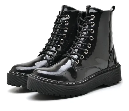 Coturno feminino preto mercado deals livre