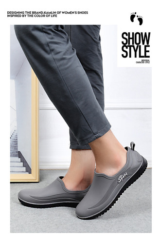 Botas Hombre Urbanas Antideslizantes Con Suela Y Puntera