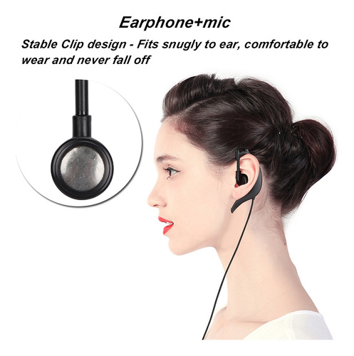 K Type Walkie Talkie Auricular K Tipo Auricular Profesional