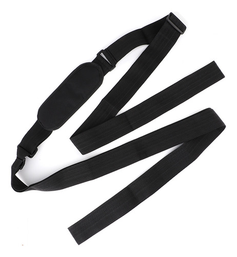 Correa Para Tabla De Surf Con Hombro Ajustable Negra De 5 Cm