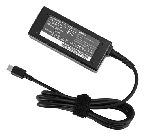 Cargador Notebook Tipo C Hp 20v/65w Alternativo + Cable