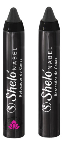 Retocador De Canas (castaño) Shelo Nabel® 3grs. 2 Pieza