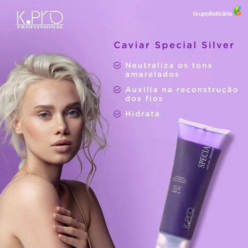 Kpro Special Silver - Shampoo 240ml Original Full