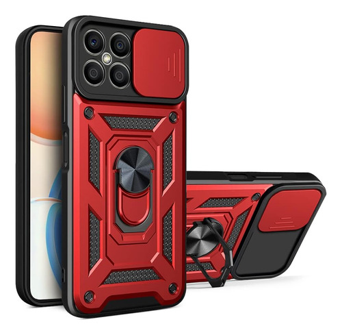 Funda Para Honor X8 Con Cubierta Deslizante Para Camara - 05