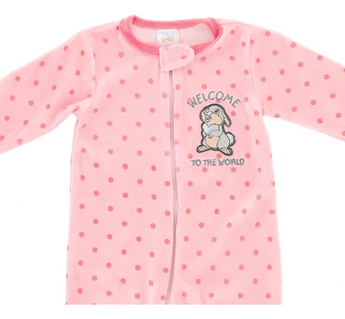 Body Bebe Bambi Welcome Rosado Disney
