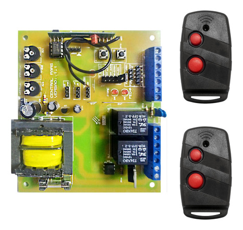 Kit - 1 Central De Comando Pars + 2 Ctrls Code Learning 5003