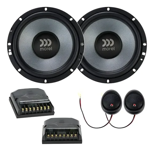 Kit Alto-falante 2 Vias Morel Tempo Ultra 602 Mkii Original