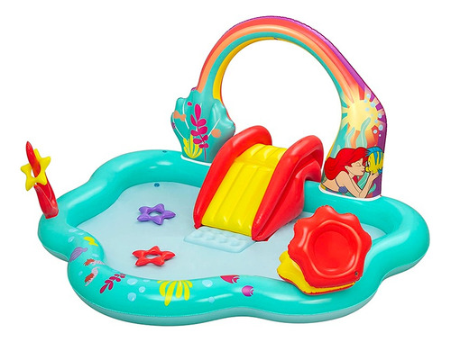 Centro De Juego Inflable La Sirenita Princesas Bestway 91097