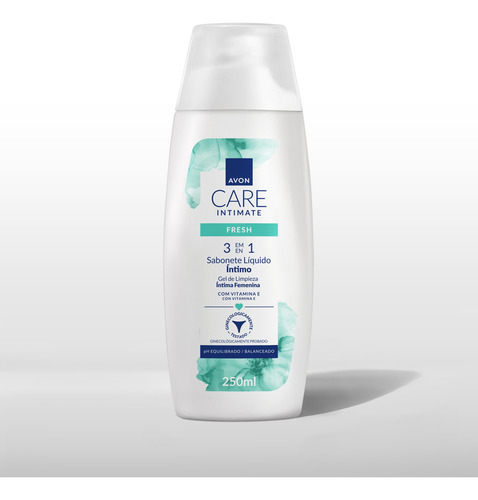 Jabón Íntimo Fresh Avon Care Intimate - 250 Ml