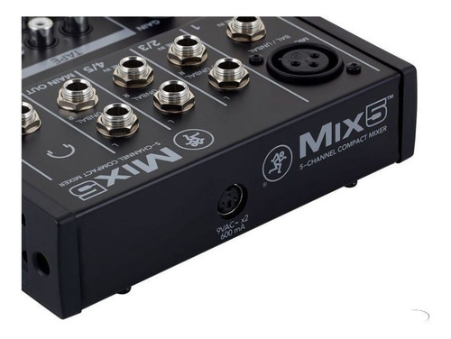 Mezcladora Compacta Mackie Mix5 De 5 Canales