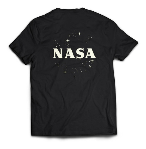 Imagen 2 de 4 de Camiseta Nasa Logo Japan Outline Aesthetic Rock Activity