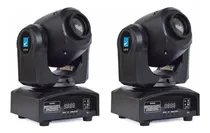 Comprar Pack De 2 Mini Cabezales Moviles Led Original Big Dipper Modelo Ls10 Luces Dj Efecto Audio Auto Dmx