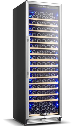 Bodega Enfriador De Vino De 24 Pulgadas, Refrigerador De Vin