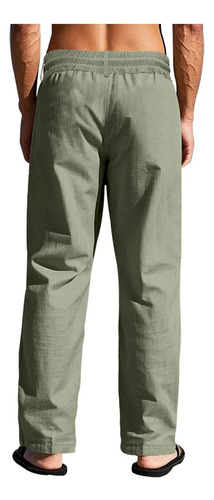 Pantalones Transpirables De Algodón Y Cáñamo Para Playa De V