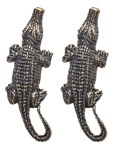 Abalorios De Cocodrilo De Latón Con Forma De Cocodrilo Para