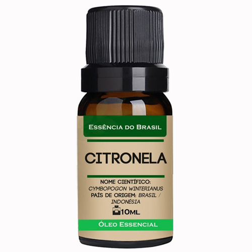 Óleo Essencial Citronela 10ml - Natural Puro Promoção