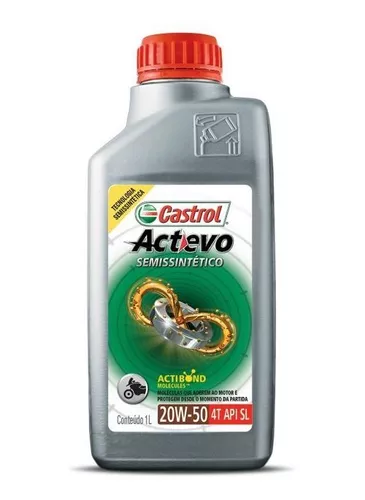 Aceite Castrol 10w40 Actevo Part 1 Unidad Semi-sintético