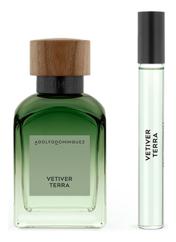 Perfume Hombre Adolfo Domínguez Vetiver Terra 120ml +megaspr