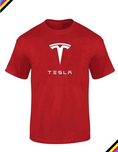 Polera Tesla Elon Musk  Geek Line