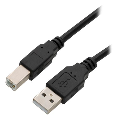 Cable Usb Para Impresora Philco 1.8mts Negro - Revogames