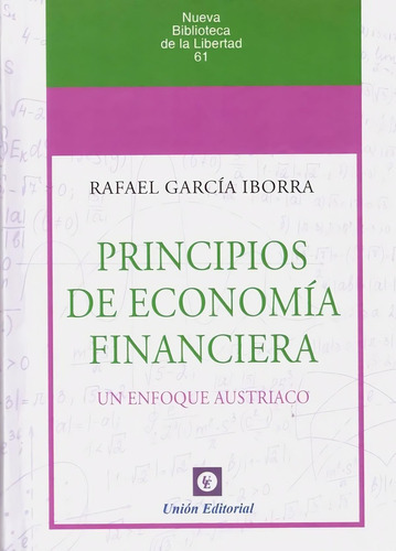 Libro: Principios De Economia Financiera.. Garcia Iborra, Ra