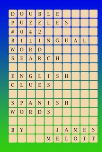 Double Puzzles #042 - Bilingual Word Search - English Clues 