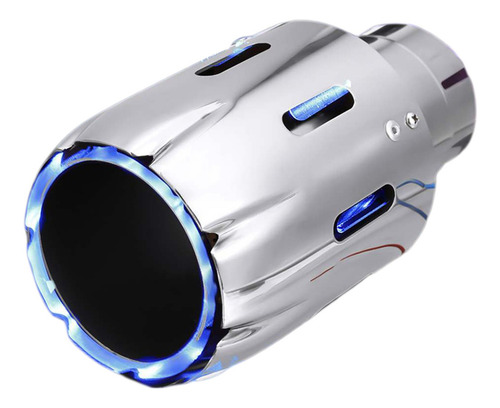Punta De Escape Universal Compatible Con Automóvil, Con Luz