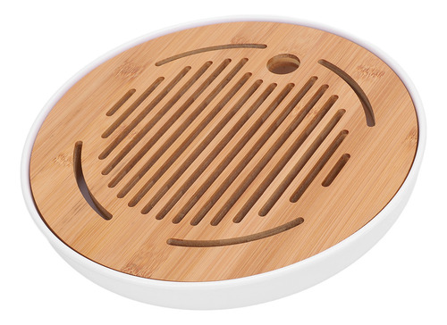 Bandeja De Té Chino De Kung-fu De 10 Pulgadas, Forma Redonda