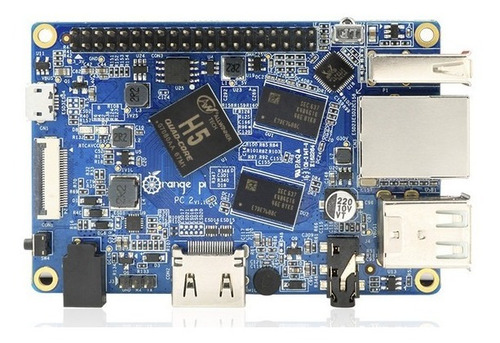 Mini Pc Orange Pi Pc 2 H5 Quadcore 64 Bit 1 Gb Ddr3 Red