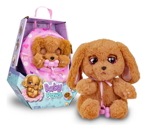 Peluche Baby Paws Perro Cocker Mascota Interactiva