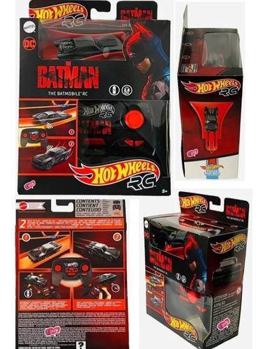 Hot Wheels Rc - The Batman -  Batmobile Control Remoto 1/64