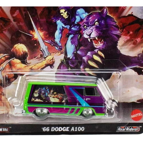 Hot Wheels Premium Master Of The Universe Dodge A100 66 Verde