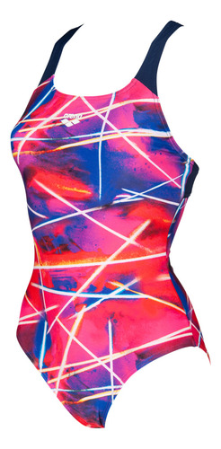 Traje De Baño Light Beams Swim Pro Back Para Mujer