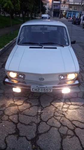 Volkswagen Brasília Ls 1600 1982 Branca Carburação Dupla