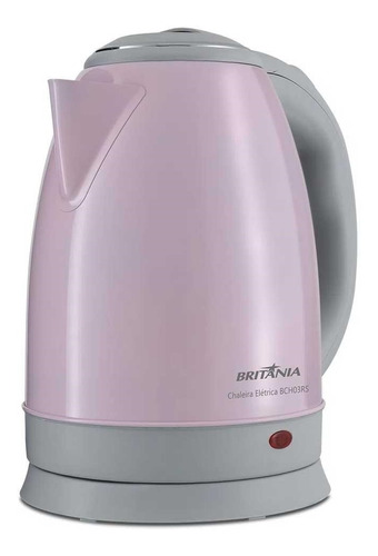 Chaleira Elétrica Britânia 1,8l Bch03rs Rosa 220v