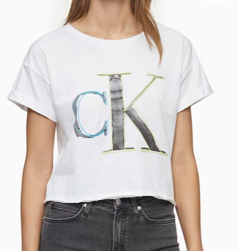 Remera Calvin Klein De Mujer