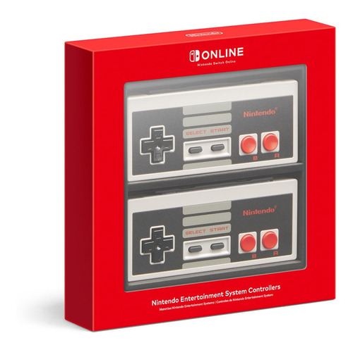 2Controles e joysticks sem fio Nintendo Switch NES Controller Nintendo Switch NES Controller cinza