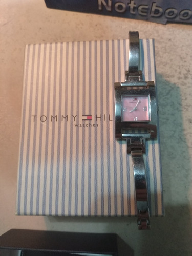 Reloj Pulsera Cuadrado Tommy Hilfinger Original