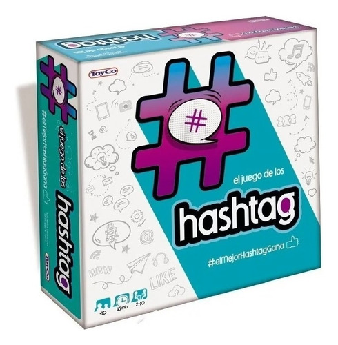 Hashtag - Juego De Mesa - Toyco