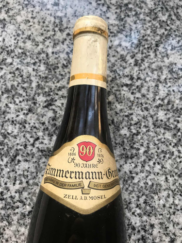 Vino Año 1978 Rheinhessen Timmerman Graeff Oppenheimer 78