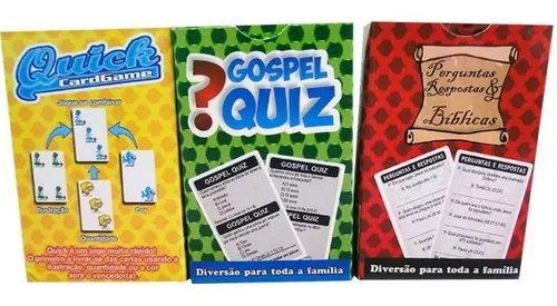 Jogos Lazer - Gospel Quiz - Comprar em ADHONEP