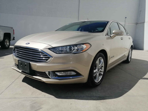 Imagen 4 de 15 de Ford Fusion 2018 4p Se Luxury Hibrido Aut