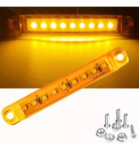 Luces Led 9-30v Laterales 4 Unidades Auto Camión