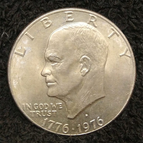 Moneda D Colección Bicentenario One Dollar 1976 D Tipo Il 17