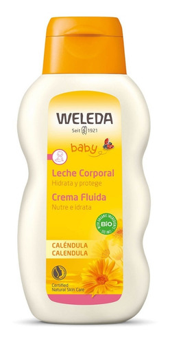Imagen 1 de 4 de Leche Corporal Caléndula Weleda Apto Celiacos Local Maminia
