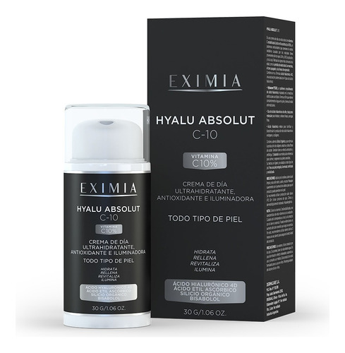 Eximia Hyalu Absolut C-10 Crema Hidratante De Día X 30 Gr