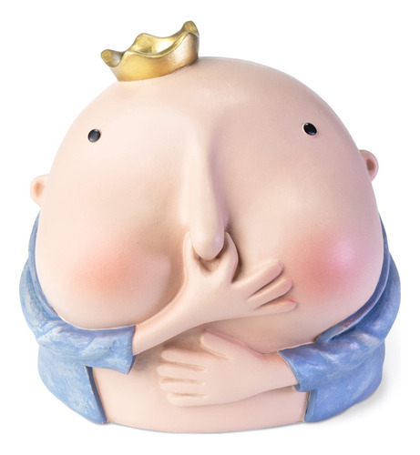 Stinking - Escultura De Menino Segurando O Nariz - Primitive