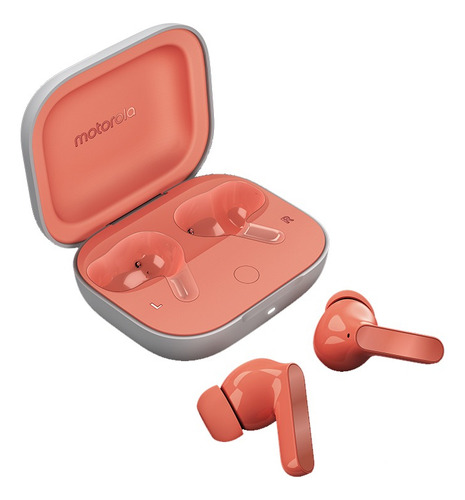 Audífonos In-ear Inalámbricos Motorola Buds Naranja