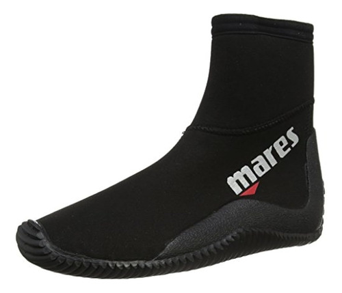 Bota De Buceo Mares Rubber Sole Classic 5mm, Hombre 12/mujer